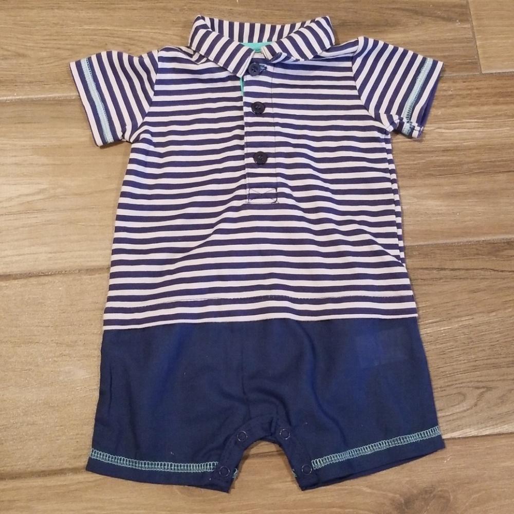 Sterling baby one piece shirt and shorts